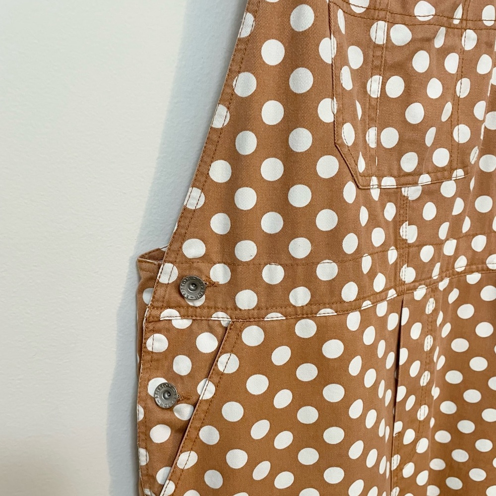 Brixton Christina Crop Polka Dot Overalls - Picture 7 of 13
